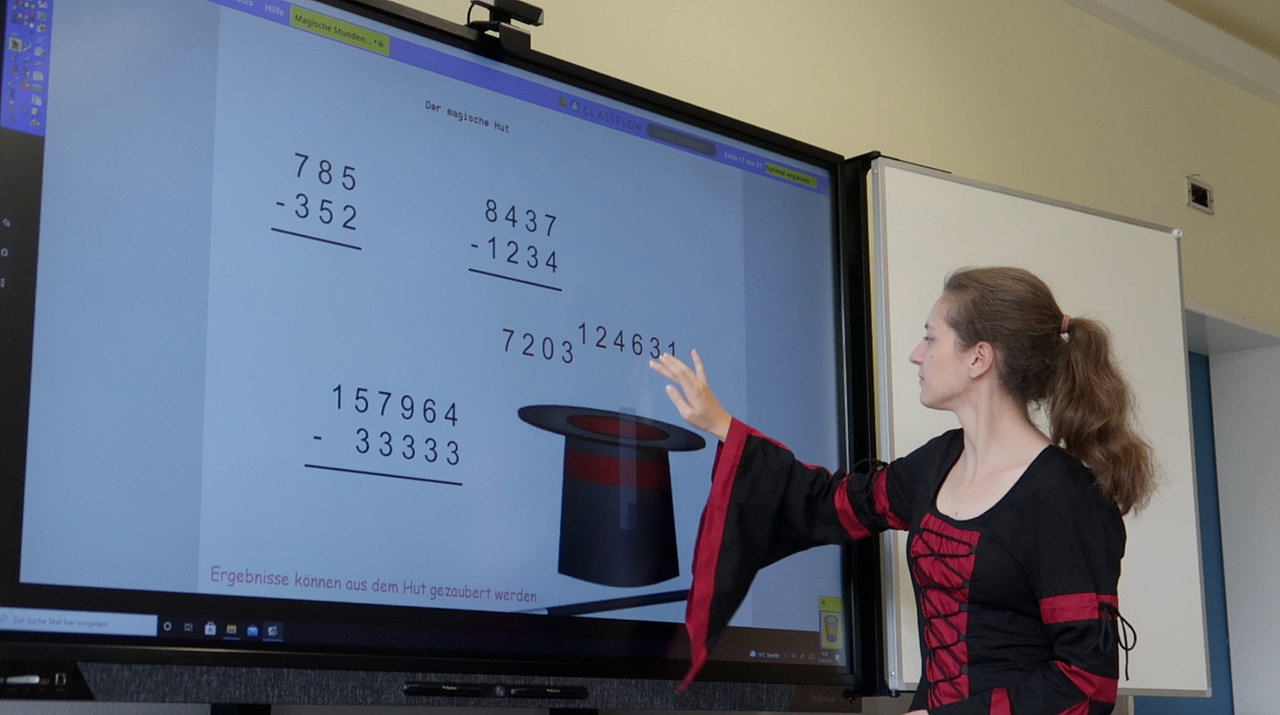 Mathe-Magie Unterricht mit Laura Gevers