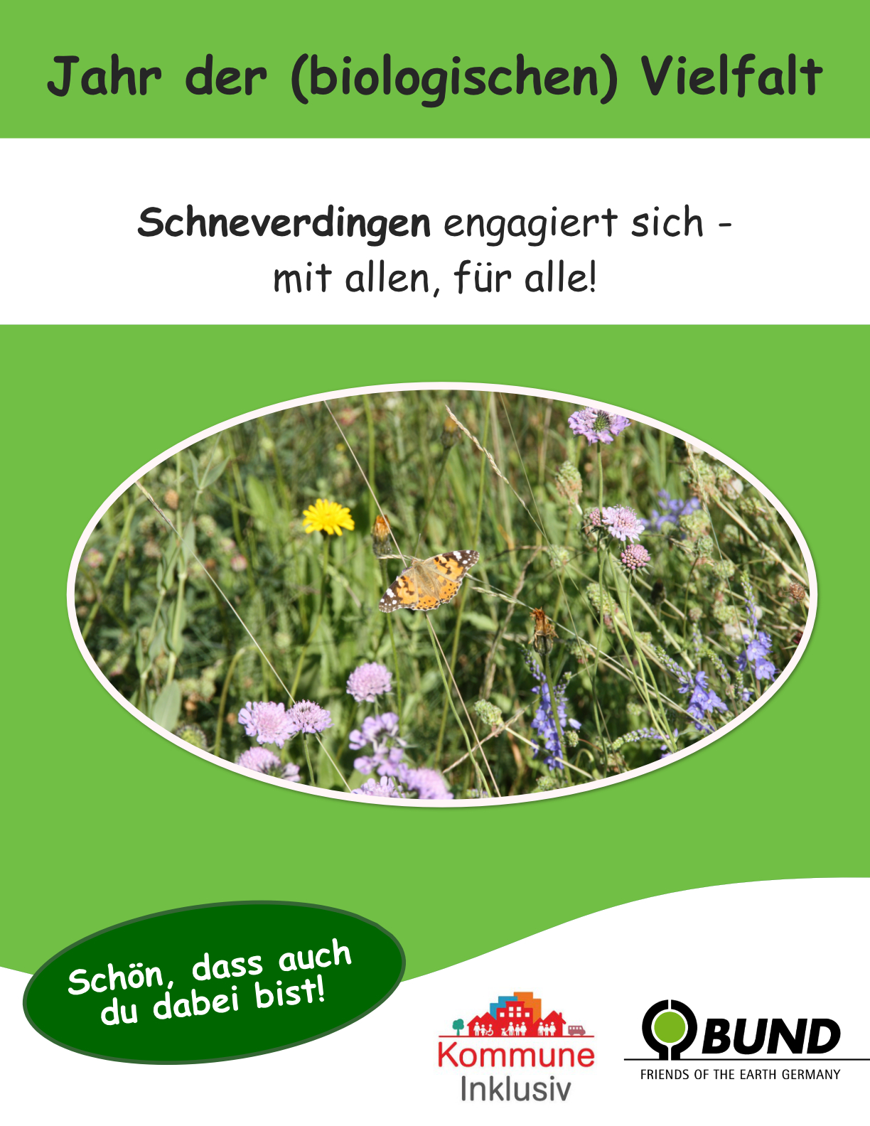 Flyer zum Jahr der Vielfalt